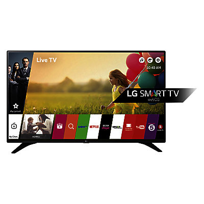 LG 32LH604V LED HD 1080p Smart TV, 32  With Freeview HD, Built-In Wi-Fi, True Black Panel & Metallic Design